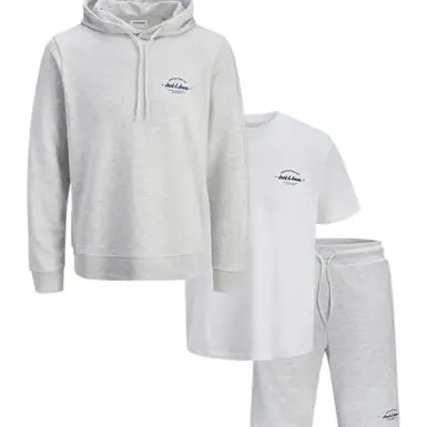 JACK & JONES Jjbrandon Sweat Hoodie Set Mp