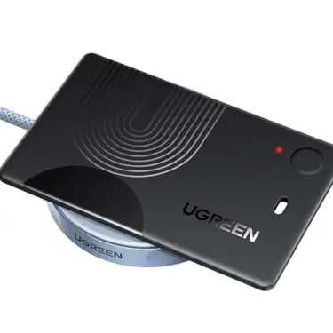 UGREEN FineTrack Slim Bluetooth Tracker Karte für Apple Find My, Geldbörsenfinder mit 1 Jahr Akkulaufzeit, SmartTag für Reisepässe