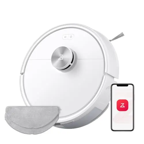 Roborock Q7 M5 Saugroboter mit Wischfunktion, 10.000 Pa Saugleistung, App-Steuerung, für Teppiche & Tierhaare
