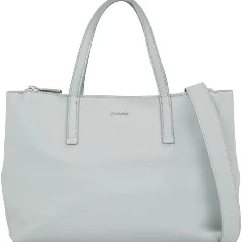 Calvin Klein CK MUST TOTE MD Damen Handtasche, Grau
