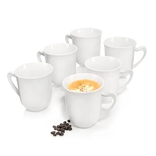 Sänger Kaffeebecher Set Paris, 6-teiliges Porzellan Set für 6 Personen, erweiterbar, 330 ml | PREMIUM COLLECTION