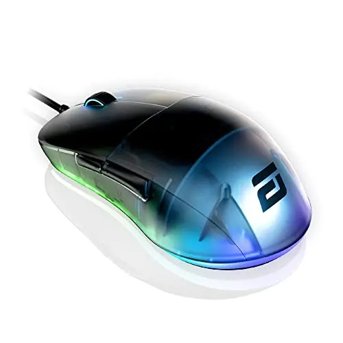 ENDGAME GEAR XM1 RGB Gaming Maus - Ergonomisch & Leicht - 50.000 DPI - 5 Tasten - Dark Frost