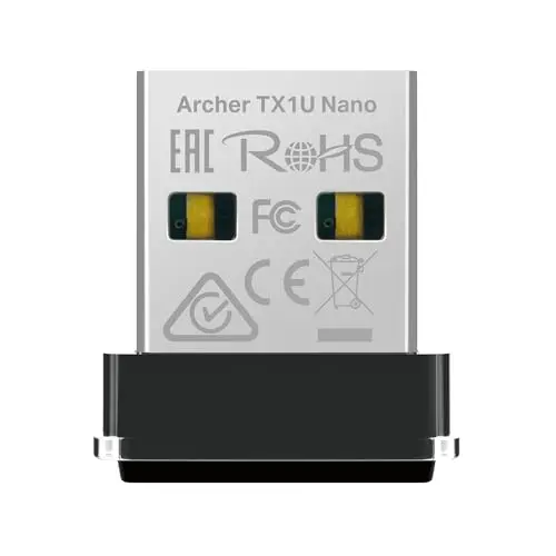 TP-Link Archer TX1U Nano WLAN Adapter, Wi-Fi 6 AX300, Plug & Play, kompatibel mit Windows und Linux