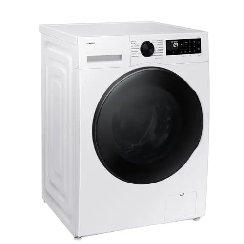 Samsung WD90DG5B15BEEG AI Waschtrockner, 9 kg Waschen, 6 kg Trocknen, energiesparend, Weiß