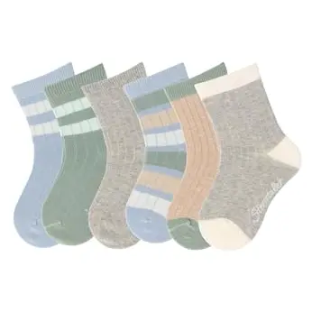Sterntaler Babysocken 6er Pack - Graublau, Größe 18