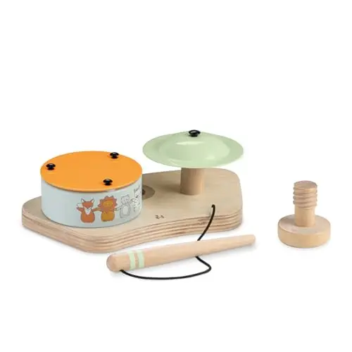hauck Play Tray Spiel Play Drums S – für Hochstuhl Alpha+, Beta+ & Arketa
