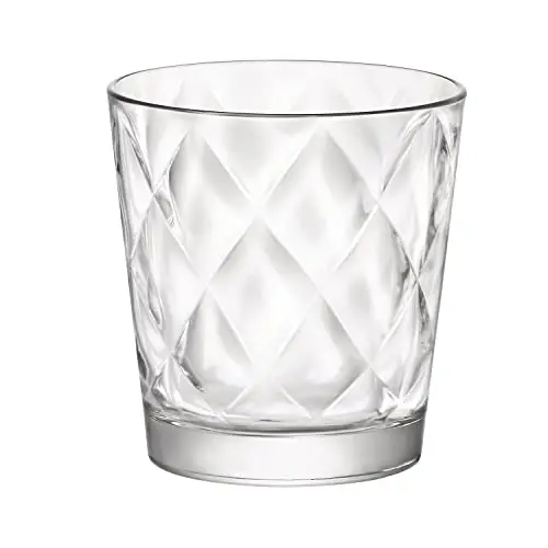 Bormioli Kaleido Wasserglas Set, 6 Stück, 24 cl, Weiß