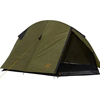 Grand Canyon Zelt Cardova 1, Trekkingzelt für 1-2 Personen, leichtes Kuppelzelt mit Schnellaufbau und Mesh-Innenzelt in Capulet Olive