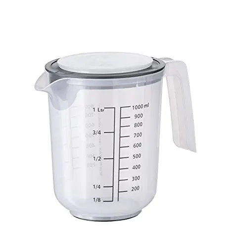 APS Rührbecher mit Deckel und Messskala, 1 l