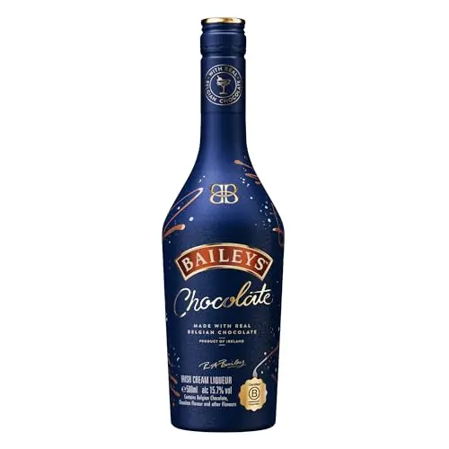 Baileys Chocolate Irish Cream mit belgischer Schokolade, Cremiger Schokoladenlikör, 15,7% Vol, 500ml