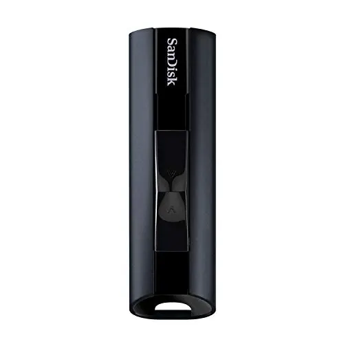 SanDisk Extreme PRO USB 3.2 256 GB Flash-Laufwerk, Schwarz, mit Passwortschutz, RescuePRO Deluxe Software