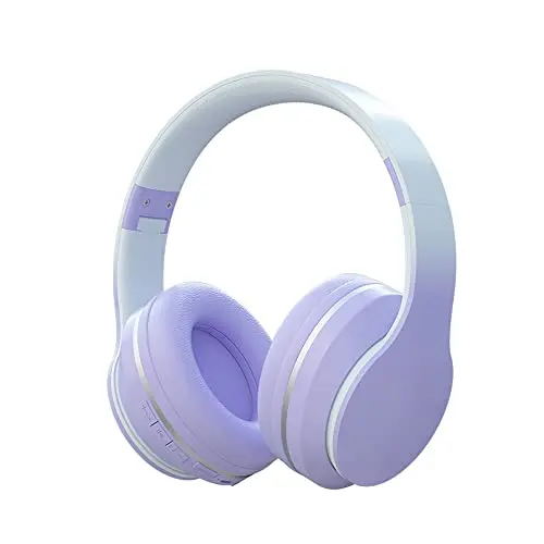 Usoun Bluetooth Kopfhörer Over-Ear für Kinder, Faltbare und Einstellbare Kopfhörer mit Mikrofon, kabellos für Jungen und Mädchen