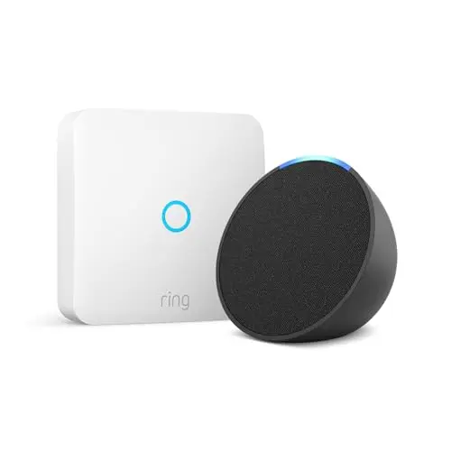 Ring Intercom + Echo Pop Anthrazit | Smarteres Zuhause