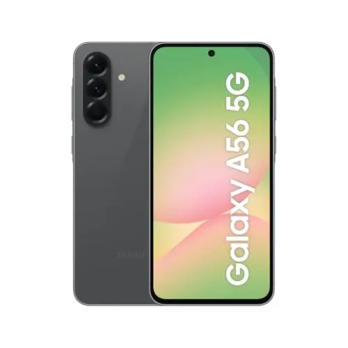 Samsung Galaxy A56 5G Smartphone, 8 GB RAM, 128 GB Speicher, 50-MP-Kamera, Simlockfrei, Awesome Graphite