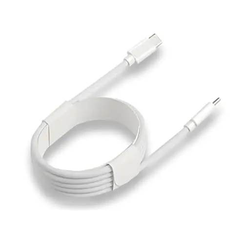 AFERIY USB C Schnellladekabel, 60W, 1 Meter, Weiß