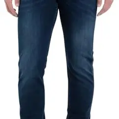 Replay Herren Slim-Fit Jeans Anbass mit Power Stretch, Dunkelblau, 30W/32L