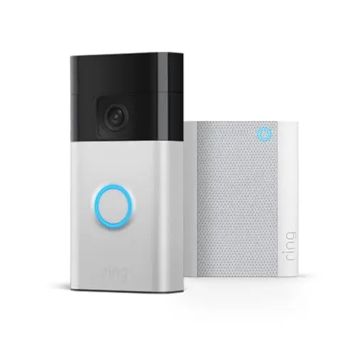 Ring Video Türbell mit Akku und Chime | WLAN Kamera, einfache Selbstinstallation | Privatsphäre-Einstellungen