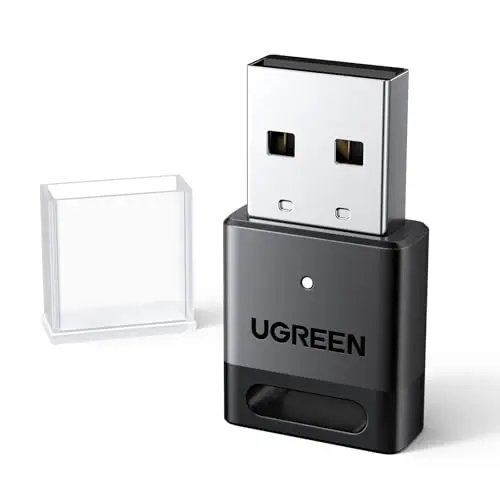 UGREEN Bluetooth 5.4 Adapter für PC, USB Dongle für Maus, Tastatur und Kopfhörer
