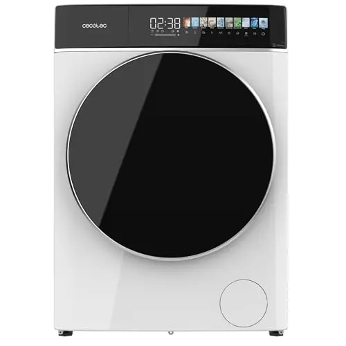 Cecotec 9kg Frontlader-Waschmaschine Bolero DressCode 9900 mit Inverter und 11 Programmen, weiß