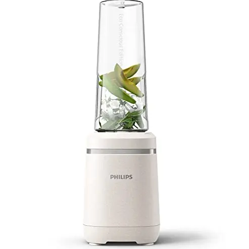 Philips Standmixer Eco Conscious Edition, 350 Watt, BPA-frei, seidenweiß-matt (HR2500/00)