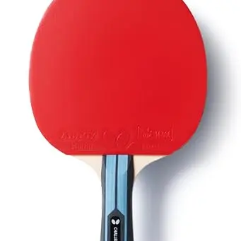 Butterfly Challenger Tischtennisschläger | Profi für Anfänger & Fortgeschrittene | ITTF-zugelassen, Schwarz/Eisblau