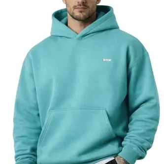 SMILODOX Dawson Hoodie Herren - Oversize Kapuzenpullover für Sport und Alltag