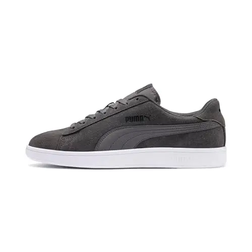 PUMA Smash V2 Sneaker Unisex, Castlerock/Black/White, Größe 39