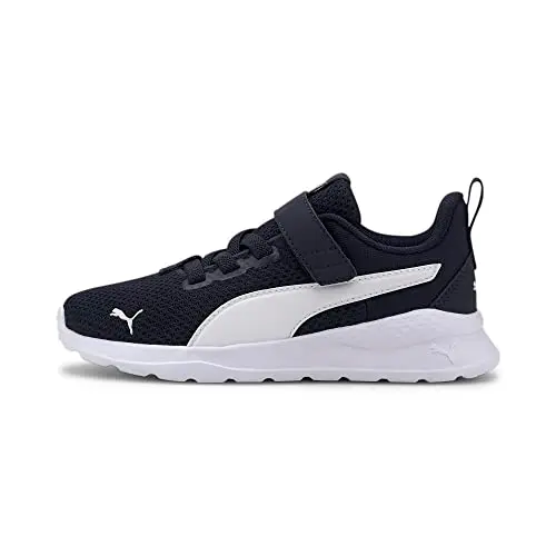 PUMA Anzarun Lite Ac+ Kinder Sneaker, Peacoat/Puma White, Größe 29 EU