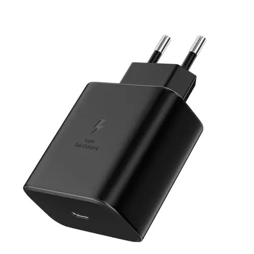45W USB Typ C Schnellladegerät Fast Charger für Samsung Galaxy S-Serie und iPhone, 2M Kabel