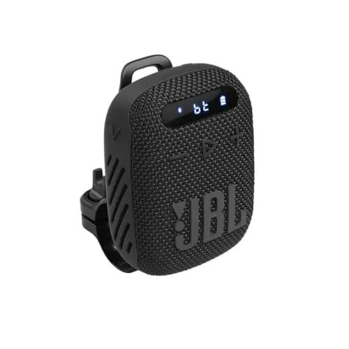 JBL Wind 3 FM Bluetooth-Lenker-Lautsprecher, Schwarz