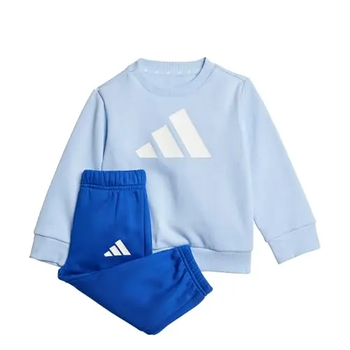 adidas Baby ESSENTIALS JOGGER, Glow Blue/White, 2-3 Jahre