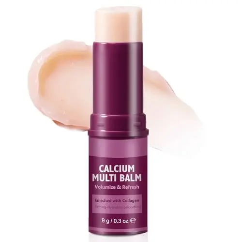 Calcium Collagen Multi Balm Stick 9g - Straffende, liftende & feuchtigkeitsspendende Creme für Gesicht, Augen & Hals