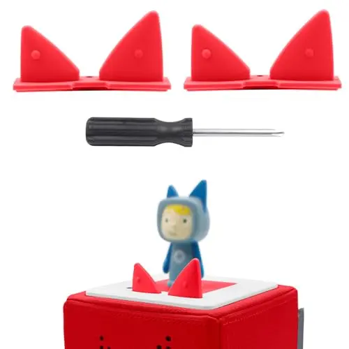 Ersatzohren für Toniebox - 2 Stück Rot