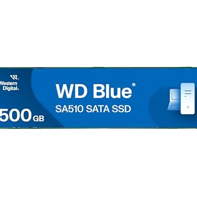 WD Blue SA510 500 GB M.2 SATA SSD – Upgrade für PC/Laptop, inkl. 3 Monate Dropbox Professional