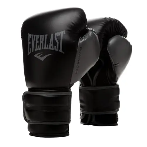 Everlast Powerlock 2R Handschuhe, Schwarz, 16oz