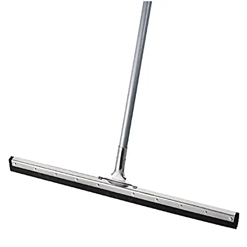 jjantex 30" verzinkter Rakel aus Metall und Gummi für Reinigung – Griff nicht enthalten