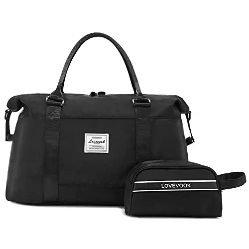 LOVEVOOK Reisetasche Damen - Wasserdichte Sport- und Weekender-Tasche für Reisen und Fitness