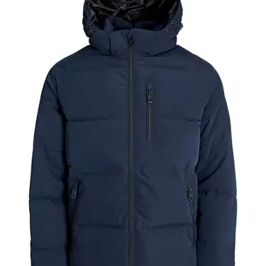 JACK & JONES Herren Jjeowen Puffer Jacke, Sky Captain