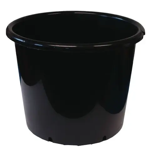PLANT IT Runde Töpfe, 10 L, Schwarz