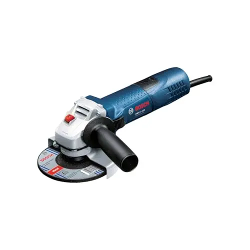 Bosch Professional Winkelschleifer GWS 7-125, 125mm, 720 Watt, inkl. Zusatzhandgriff & Schutzhaube