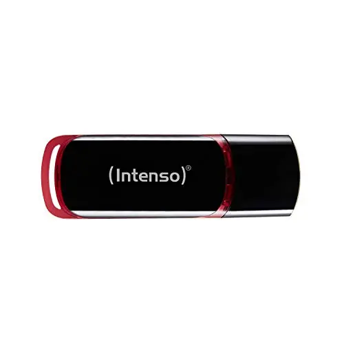 Intenso Business Line 64 GB USB-Stick schwarz-rot
