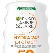 Garnier Ambre Solaire Hydra Protect+ 24h Sonnenschutz-Spray LSF 50, 150 ml