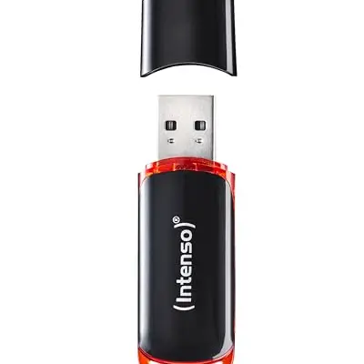 Intenso Business Line 64 GB USB 2.0 Stick schwarz-rot