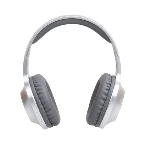 Panasonic RB-HX220 Kabellose Over-Ear-Kopfhörer - Ergonomisch, Extra Bass, 23 Stunden Playback, Faltbar, Silber