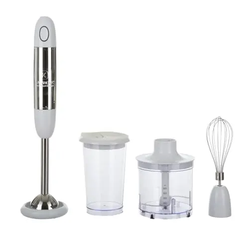 Kasanova Tauchmischer-Set W400 Trazzi Weiß Chrom