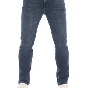 MUSTANG Herren Slim Fit Jeanshose Vegas, Größe 33W/34L, Denim Blue