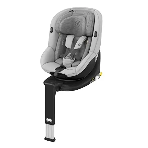 Maxi-Cosi Mica 360° drehbarer i-Size Kindersitz, Gruppe 0+/1 bis 18 kg, Authentisch Grau