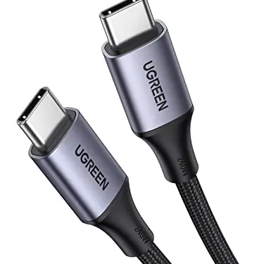 UGREEN USB C Kabel 240W Power Delivery - Kompatibel mit iPhone 16, M3 MacBook, iPad Pro, Galaxy S24 Ultra (1M)