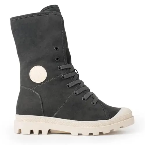 CHATTAWAK Damen Stiefelette in Grau, Größe 39 EU
