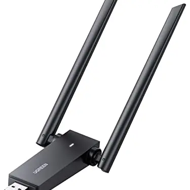 UGREEN AC1300 WLAN Stick – Dualband WiFi Adapter für PC, Plug & Play für Windows und MacOS